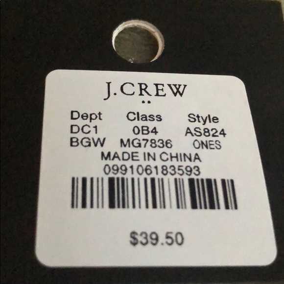 J. Crew Black Gold & White Stretch Bracelets (4) - Picture 5 of 5